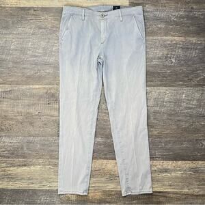 AG Adriano Goldschmied gray skinny leg Caden tailored trouser jeans size 26 B182